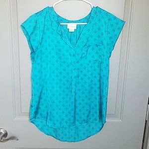 Turquoise Blouse